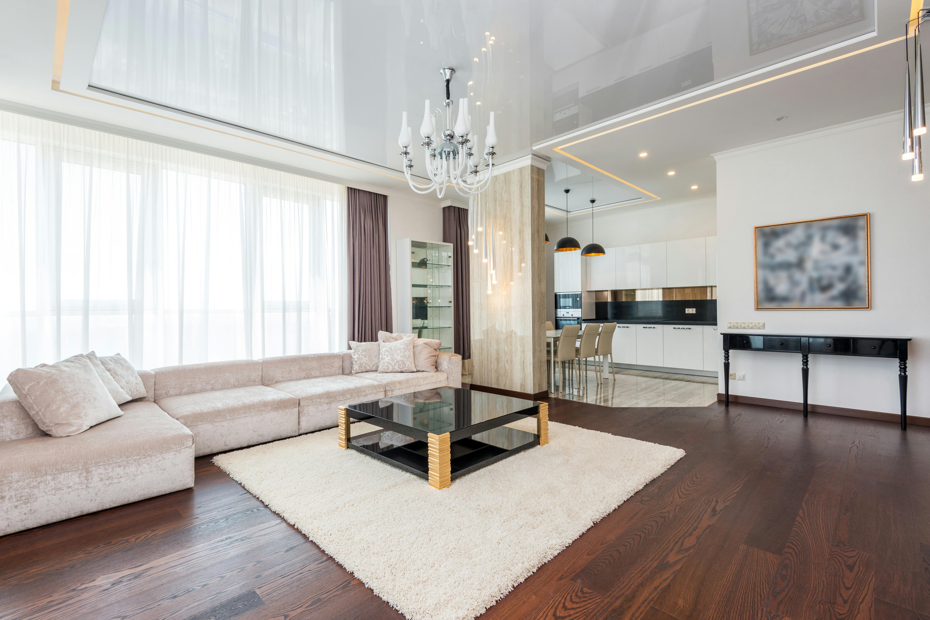 A polished luxury bathroom with custom tilework and premium fixtures.